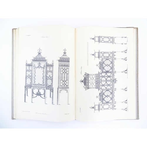 918 - Book: The Gentleman and Cabinet-Maker's Director, by Thomas Chippendale. Published by John Tiranti L... 