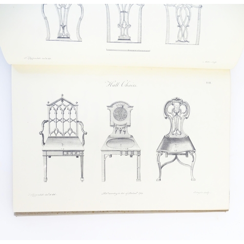 918 - Book: The Gentleman and Cabinet-Maker's Director, by Thomas Chippendale. Published by John Tiranti L... 