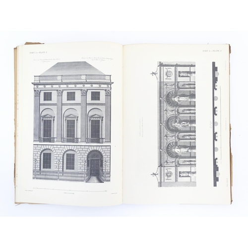 919 - Book: The Works in Architecture of Robert and James Adam. Published by John Tiranti Ltd. (The Scopas... 