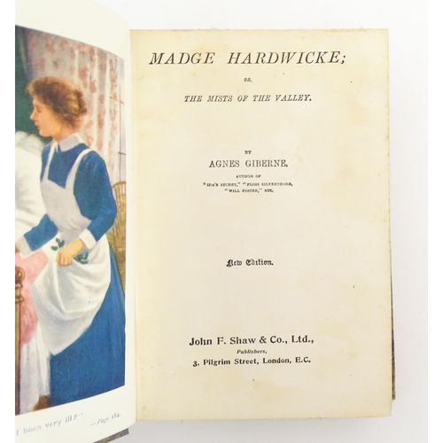 921 - Books: Three assorted books comprising Madge Hardwicke by Agnes Giberne, 1945; The Adventures of Mrs... 