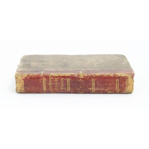 934 - Book: Hammond's List - Containing 13000 Fares of Hackney Coaches. Published London 1813