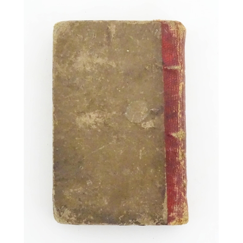 934 - Book: Hammond's List - Containing 13000 Fares of Hackney Coaches. Published London 1813