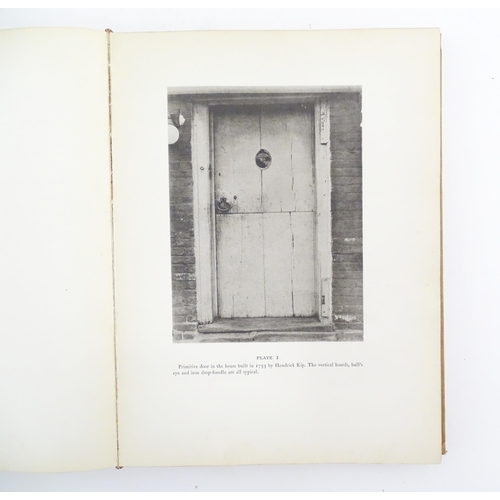 937 - Book: Dutchess County Doorways & Other Examples of Period Work in Wood, 1730-1830, by Helen Wilkinso... 