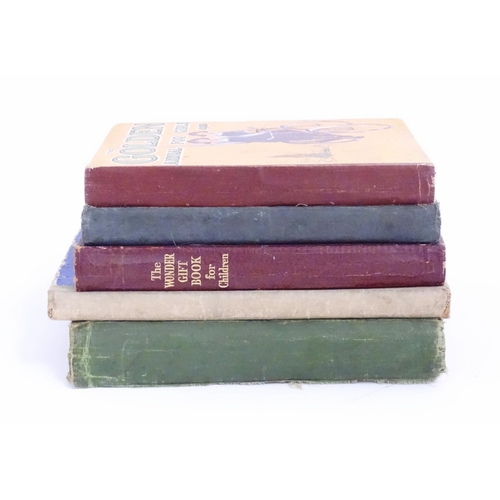 939 - Books / Annuals: Five assorted annuals comprising The Golden Annual for Girls, 1925; Playbox Annual,... 