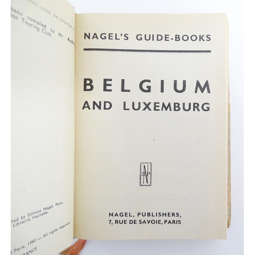 949 - Books: a quantity of early to mid 20thC Baedeker's travel guides, including London and it's Environs... 