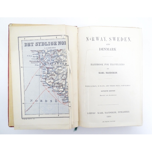 949 - Books: a quantity of early to mid 20thC Baedeker's travel guides, including London and it's Environs... 