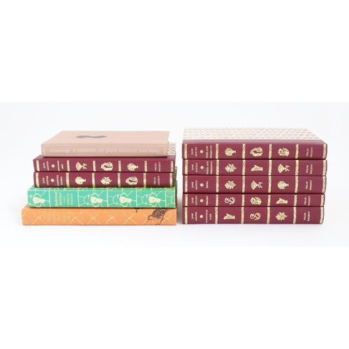 950 - Books: A quantity of Folio Society books comprising: Jane Austen: Mansfield Park, Pride and Prejudic... 