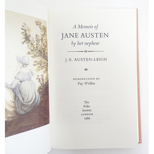 950 - Books: A quantity of Folio Society books comprising: Jane Austen: Mansfield Park, Pride and Prejudic... 