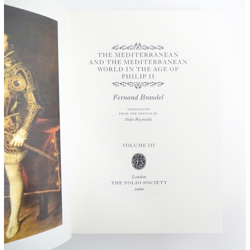 952 - Books: A quantity of assorted Folio Society books to include The 100 Greatest Paintings ed. Martin B... 