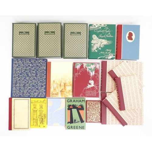 952 - Books: A quantity of assorted Folio Society books to include The 100 Greatest Paintings ed. Martin B... 