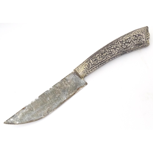 806 - Militaria : A Middle Eastern Jambiya dagger, the 6