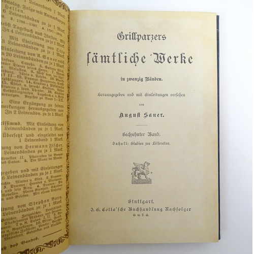 955 - Books: A quantity of titles in German, comprising: Geist und Gesicht Des Bolschewismus: darstellung ... 