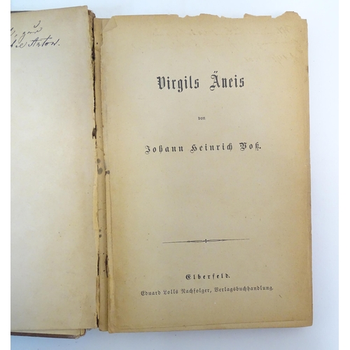 957 - Books: A quantity of titles in German to include Die Welt Als Wille und Vorstellung by Schopenhauer ... 