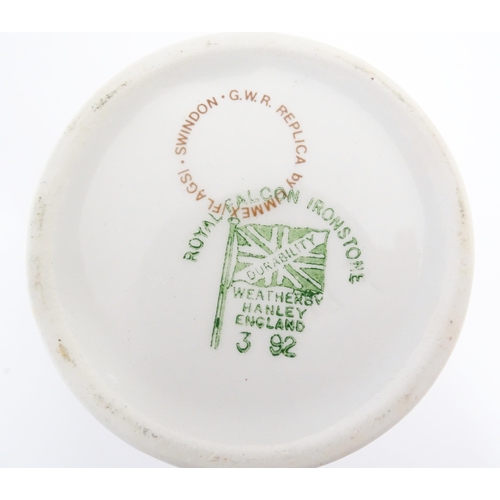 1072 - A quantity of Limmex tea wares decorated with logo for GWR Refreshment Department Swindon, comprisin... 