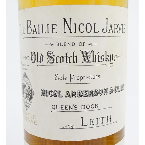 1078 - Spirits : A 70cl bottle of Bailie Nicol Jarvie blended Scotch whisky, together with two boxed 720ml ... 