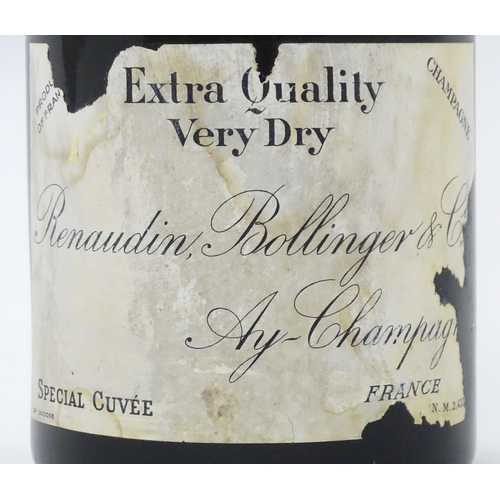 1077A - Champagne : a 20thC 75cl bottle of Renaudin Bollinger & Co special cuvee, the bottle approx 12