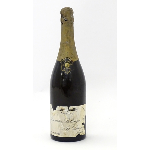 1077A - Champagne : a 20thC 75cl bottle of Renaudin Bollinger & Co special cuvee, the bottle approx 12