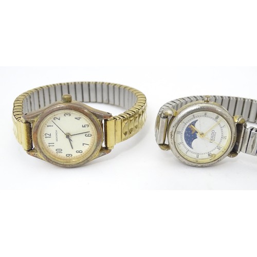 790 - A quantity of assorted wrist watches to include examples by Accurist, Sekonda, Excalibur, Avia, etc.... 