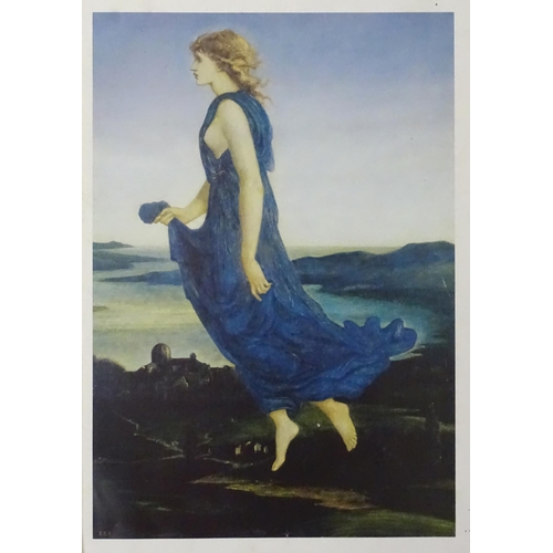 1942 - Seven colour prints comprising five after Paul Gauguin, and two after Edward Burne-Jones. Largest ap... 