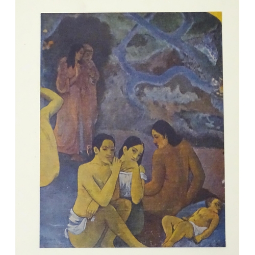 1942 - Seven colour prints comprising five after Paul Gauguin, and two after Edward Burne-Jones. Largest ap... 