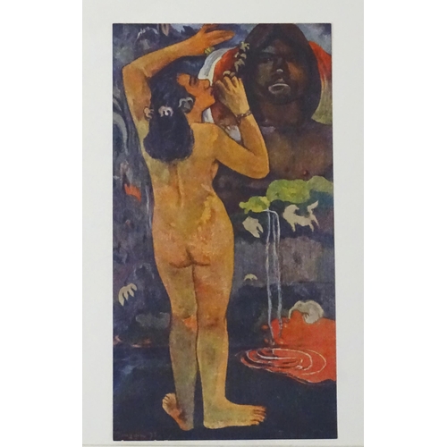 1942 - Seven colour prints comprising five after Paul Gauguin, and two after Edward Burne-Jones. Largest ap... 