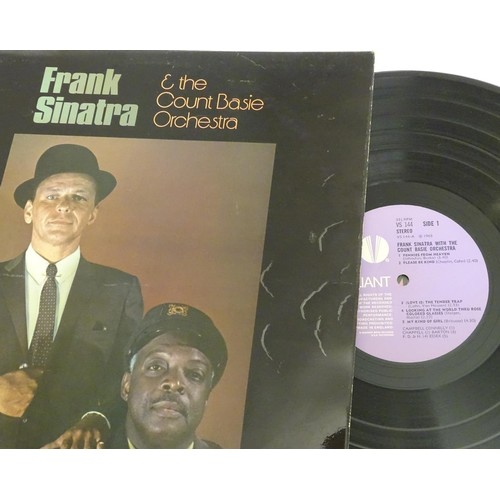 36 - A collection of 20thC 33 rpm Vinyl records / LPs, Dean Martin & Frank Sinatra, comprising: Dean Mart... 