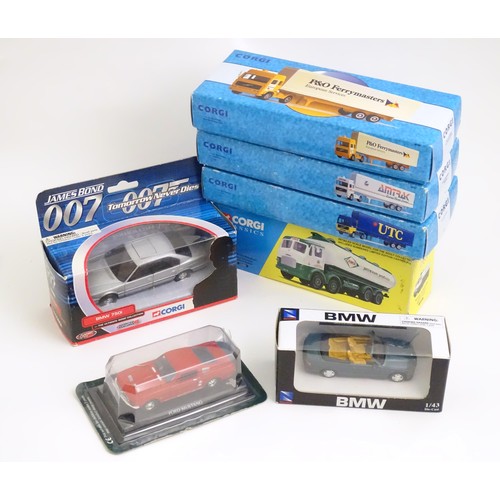 70 - Toys: A quantity of assorted die cast scale model vehicles to include four Corgi lorries, a Corgi 00... 