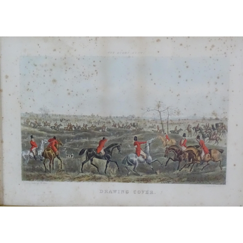 336 - Frederick Christian Lewis, after Henry Thomas Alken (1785-1851), 19th century, Eight colour engravin... 