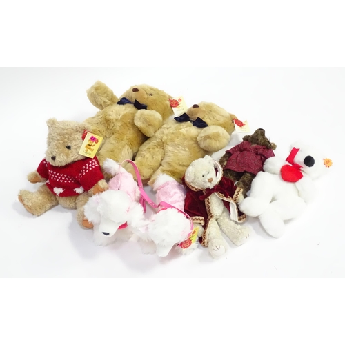 374 - Cuddly Toys : Assorted soft toys to include teddy bears etc by Keel Toys, TY etc