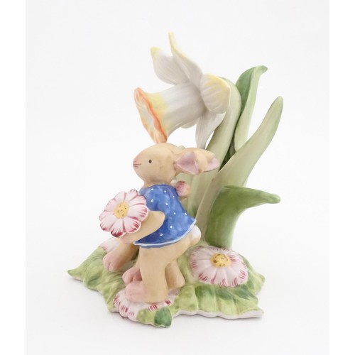 469 - A Villeroy & Boch model titled Bunny Family. Approx. 6