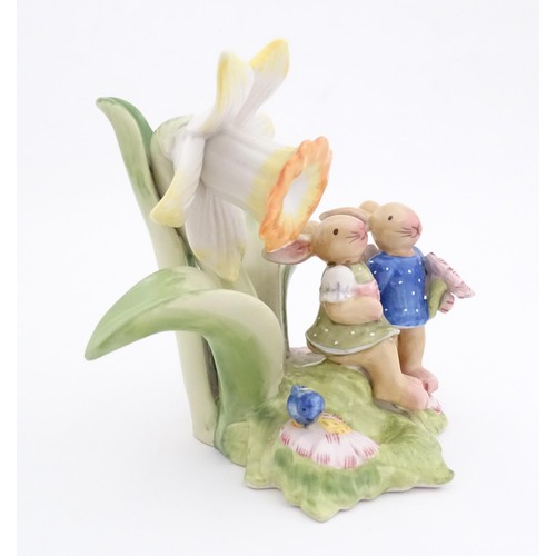 469 - A Villeroy & Boch model titled Bunny Family. Approx. 6