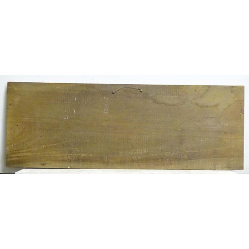 347 - Two tribal carved wooden panels, one depicting a harvest scene with figures. Largest approx. 18