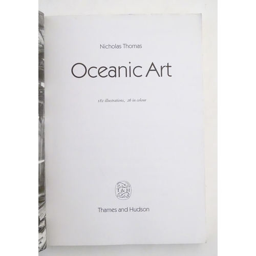 916 - Books: A quantity of assorted reference books, titles to include Oceanic Art, by Nicholas Thomas; Hu... 