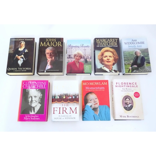 360 - Books: A quantity of books to include Queen Victorian A Personal History by Christopher Hibbert, Joh... 