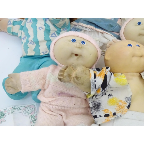 85 - Toys: A quantity of assorted Cabbage Patch Kids dolls etc - some with certificates, to include a Tal... 