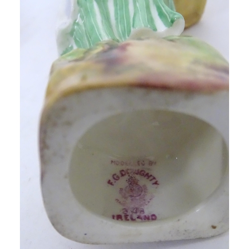 97 - A quantity of assorted ceramics to include Royal Worcester figures Sea Breeze no. 3008 and Ireland, ... 