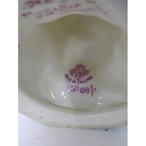 97 - A quantity of assorted ceramics to include Royal Worcester figures Sea Breeze no. 3008 and Ireland, ... 