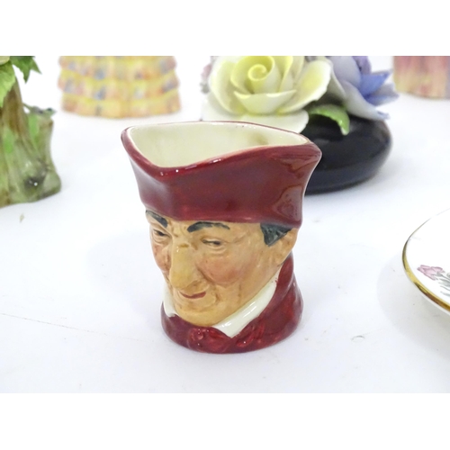 97 - A quantity of assorted ceramics to include Royal Worcester figures Sea Breeze no. 3008 and Ireland, ... 