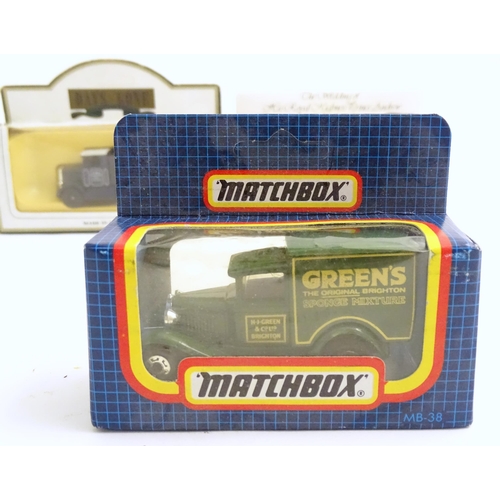 50 - A quantity of vintage toy cars to include examples by Matchbox, days gone etc