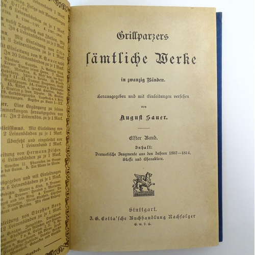 999 - Books: A quantity of titles in German, comprising: Geist und Gesicht Des Bolschewismus: darstellung ... 