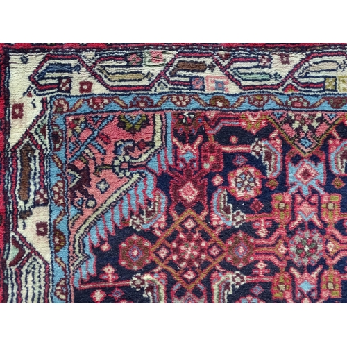 1515 - Carpet / Rug : A North West Persian Malayer runner Approx. 118