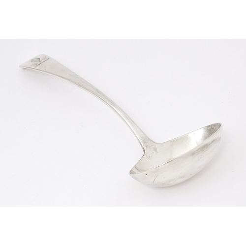 361 - A silver Old English pattern sauce ladle hallmarked London 1809, maker Peter & William Bateman. Appr... 