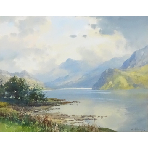 2000 - G. Frendry, 20th century, Watercolour, Ennerdale, A view in the Lake District. Signed
lower right. A... 