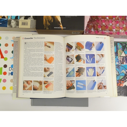 1078 - A quantity of books on the subject of art, including ABC by Damien Hirst 2013, Magnum by Brigitte La... 