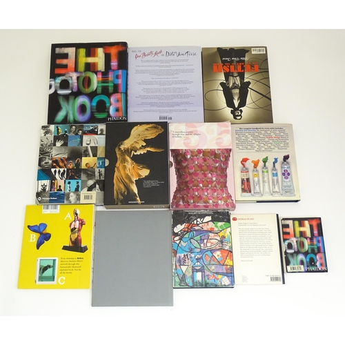 1078 - A quantity of books on the subject of art, including ABC by Damien Hirst 2013, Magnum by Brigitte La... 