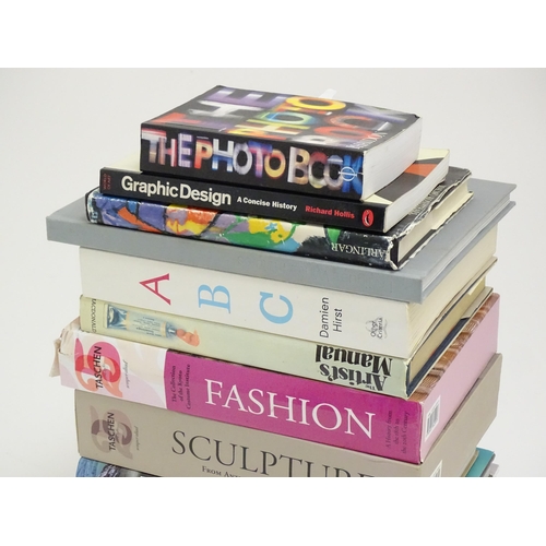 1078 - A quantity of books on the subject of art, including ABC by Damien Hirst 2013, Magnum by Brigitte La... 