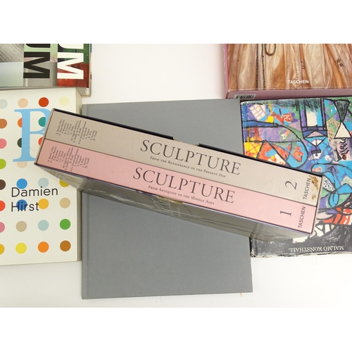 1078 - A quantity of books on the subject of art, including ABC by Damien Hirst 2013, Magnum by Brigitte La... 