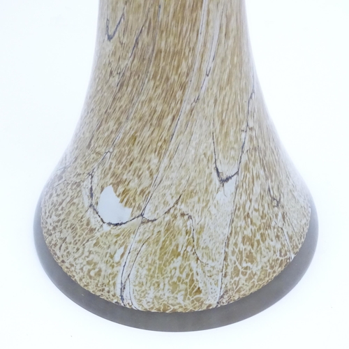 308 - A Retro Italian tall vase of flared form. Approx 27 1/4