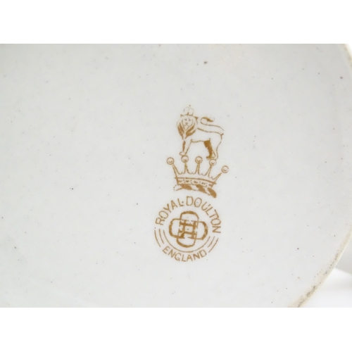 229 - A quantity of commemorative Edward VII Coronation wares, to include teapot, mugs, beaker, etc. Maker... 