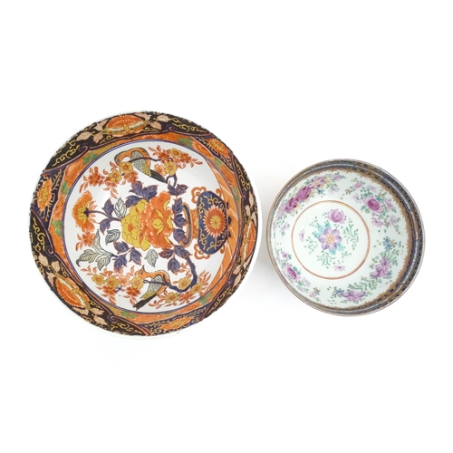 243 - A quantity of assorted Oriental ceramics to include a Japanese charger decorated in the Imari palett... 